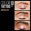 Maybelline Color Tattoo Up To 24HR Longwear Cream Eyeshadow Makeup, Socialite, 0.14 oz