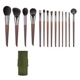 Makeup Brushes Set Foundation Blending Brush Face Powder Blush Concealers Eye Shadows Make Up Brushes Kit with Bag - 24pcs (Type: Makeup brushes 26pcs+ case)