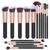 Makeup Brushes 16pcs Makeup Brushes Set Premium Synthetic Foundation Brushes Blending Face Powder Eye Shadow Concealer Make Up Brushes Tool Kit