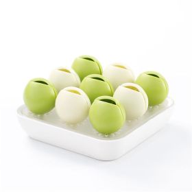 Lipstick Organizer and Storage Display Case (Color: Green)