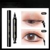 Double-head Liquid Stamp Eyeliner Pencil Face Stamps Makeup Colorful Waterproof Slim Gel Felt Tip High Pigment Liquid Eyeliner